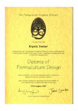 Krysia Soutar diploma